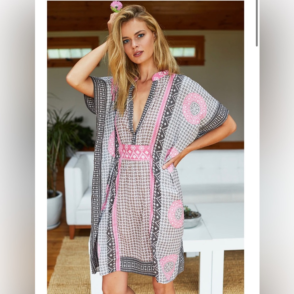 Emerson Fry India Collection Short Kaftan